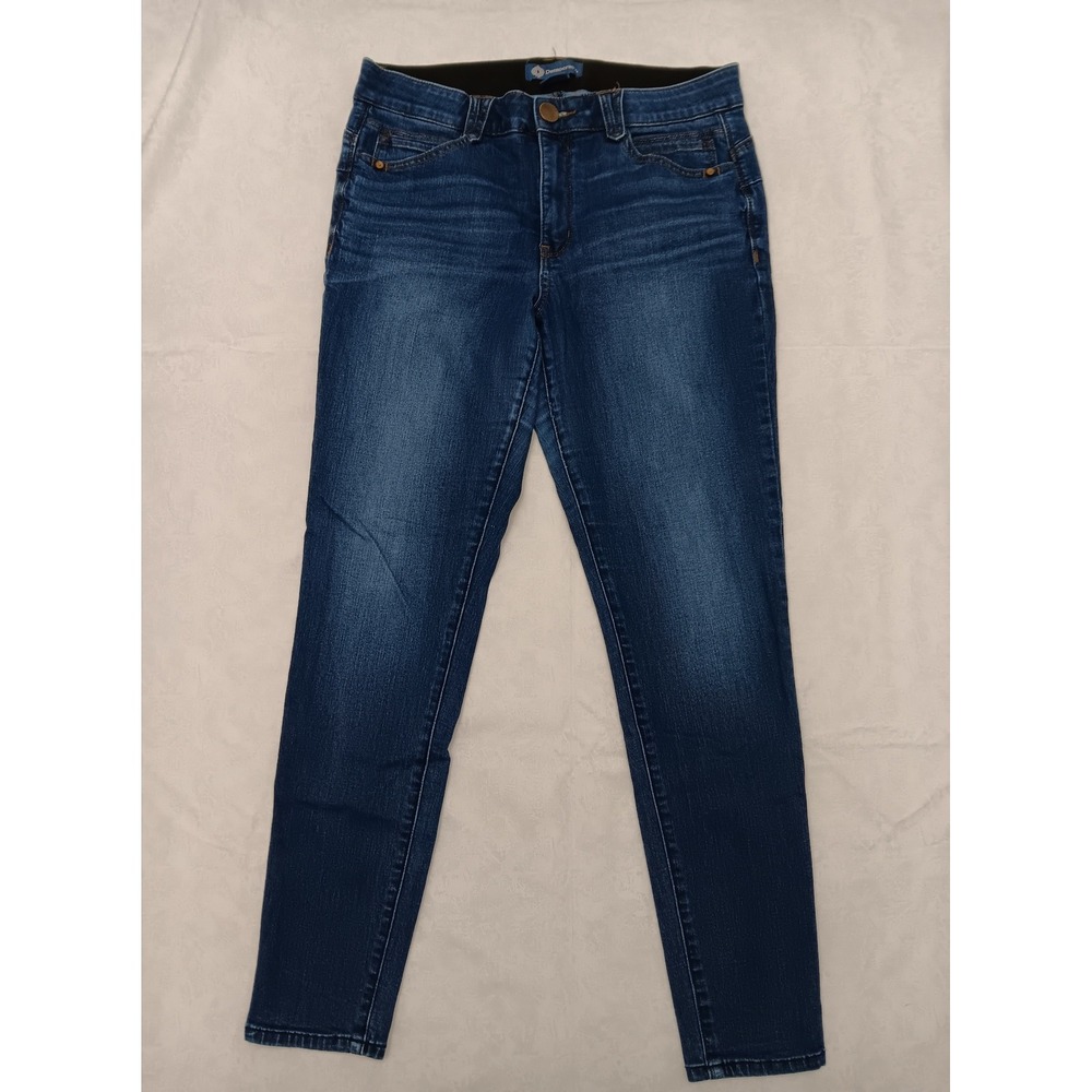 Democracy Absolution Dark Wash Skinny Jeans Womens 12 B1105BKV230 Tummy Control